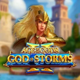 Age Of The Gods: God Of Storms 2 game by Playtech – logo hosted on Slottica Casino
