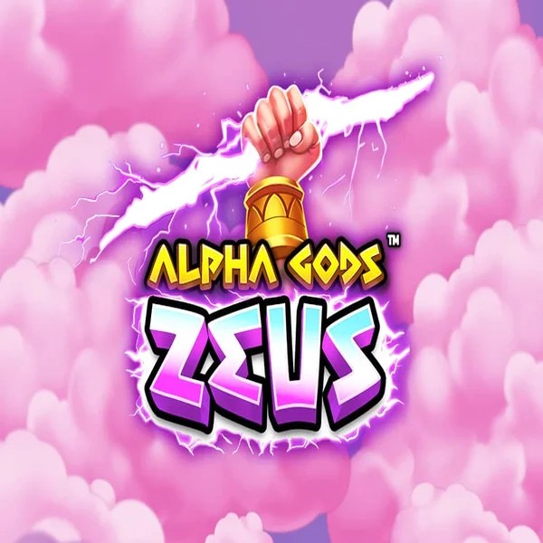 Slots logo of Alpha Gods Zeus from PearFiction Studios at Slottica Casino