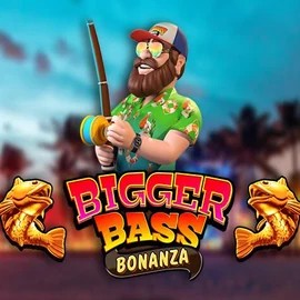 Bigger Bass Bonanza casino game by Pragmatic Play – featured logo at Slottica Casino