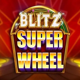 Blitz Super Wheel online game logo by Pragmatic Play on slottica-casino.eu