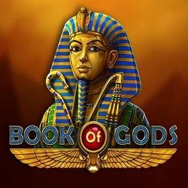 Book of Gods online game logo by BF Games on slottica-casino.eu
