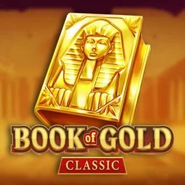 Book of Gold Classic slot visual from Playson available on slottica-casino.eu