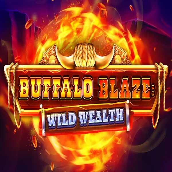 Buffalo Blaze Wild Wealth logo by OctoPlay at Slottica Casino