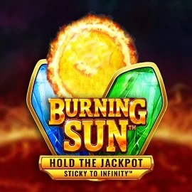Burning Sun logo by Wazdan Slottica Casino