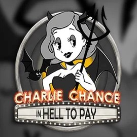 Official Slots logo: Charlie Chance in Hell to Pay by Play'n GO at Slottica Casino