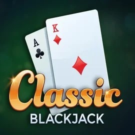 Classic Blackjack logo by Red Tiger Gaming Slottica Casino