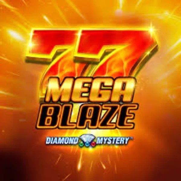Official Slots logo: Diamond Mystery Mega Blaze by Greentube at Slottica Casino