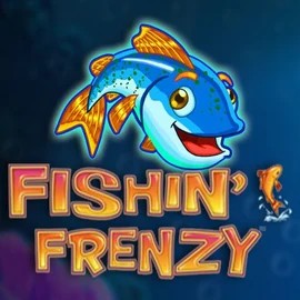 Fishin Frenzy logo – Slots by Blueprint Gaming at Slottica Casino