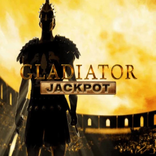 Gladiator Jackpot online game logo by Playtech on slottica-casino.eu