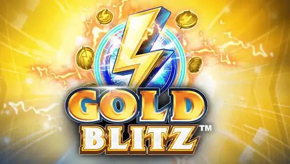 Gold Blitz online game logo by Fortune Factory Studios on slottica-casino.eu
