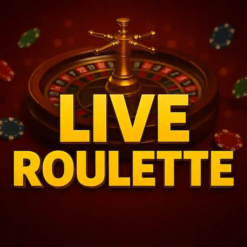 Official Live Casino logo: Live Roulette by Evolution at Slottica Casino