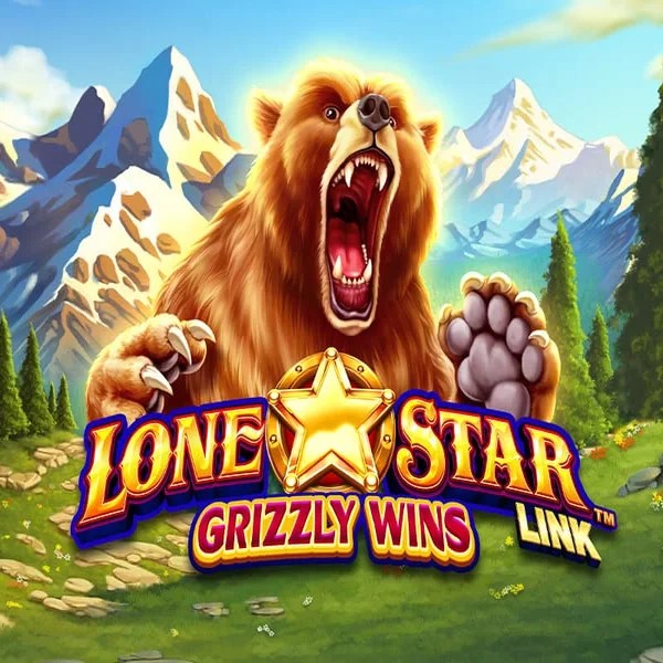 Slots logo of Lone Star Link Grizzly Wins from Greentube at Slottica Casino