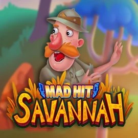 Official Slots logo: Mad Hit Savannah by RubyPlay at Slottica Casino