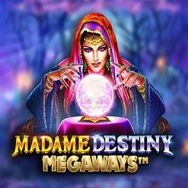 Enjoy Madame Destiny Megaways by Pragmatic Play – logo hosted on slottica-casino.eu