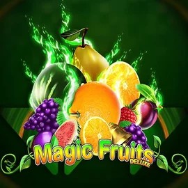 Magic Fruits Deluxe logo by Wazdan at Slottica Casino