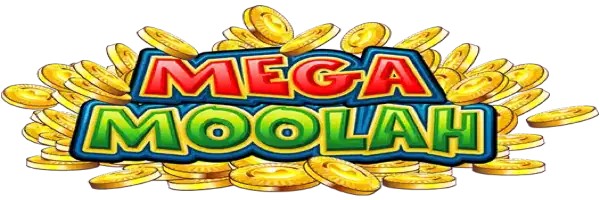 Slots logo of Mega Moolah slot from Games Global at Slottica Casino