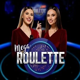 Live Casino logo of Mega Roulette from Pragmatic Play at Slottica Casino
