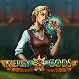 Mercy Of The Gods casino game by NetEnt – featured logo at Slottica Casino