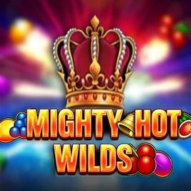 Slots logo of Mighty Hot Wilds from Inspired Gaming at Slottica Casino
