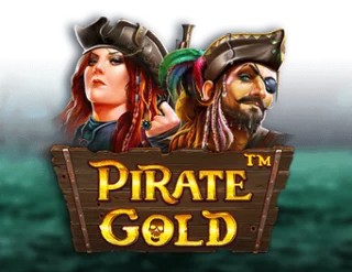 Pirate Gold slot logo by Pragmatic Play at Slottica Casino