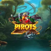 Pirots X logo by ELK Studios at Slottica Casino