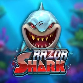 Razor Shark logo by Push Gaming Slottica Casino