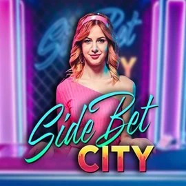 Side Bet City online game logo by Evolution on slottica-casino.eu