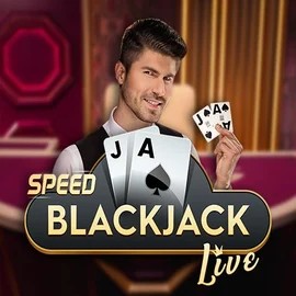 Speed Blackjack game by Pragmatic Play – logo hosted on Slottica Casino
