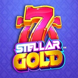 Stellar Gold logo by Snowborn Games Slottica Casino