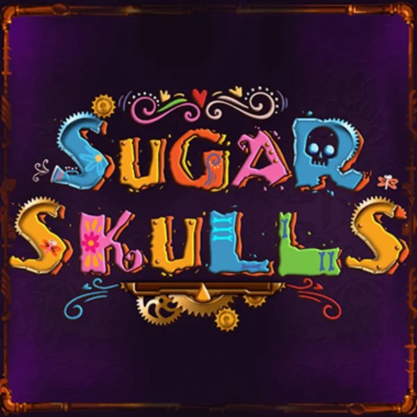 Sugar Skulls logo by Booming Games Slottica Casino