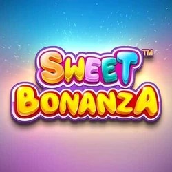 Sweet Bonanza logo – Slots by Pragmatic Play at Slottica Casino