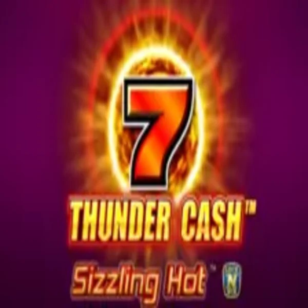Thunder Cash Sizzling Hot logo by Novomatic Slottica Casino