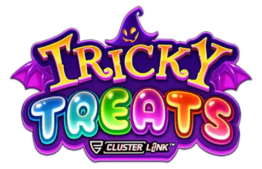 Tricky Treats logo by Push Gaming at Slottica Casino