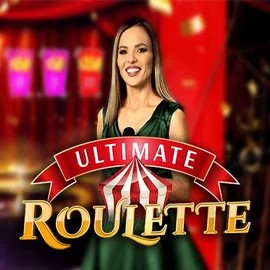 Ultimate Roulette slot logo by Ezugi at Slottica Casino