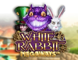 White Rabbit logo – Slots by Big Time Gaming at Slottica Casino