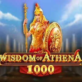 Wisdom of Athena 1000 game by Pragmatic Play – logo hosted on Slottica Casino
